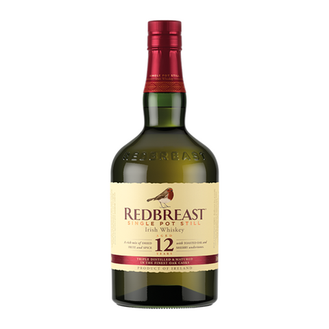 Redbreast 12 Year Old Single Pot Still Irish Whiskey